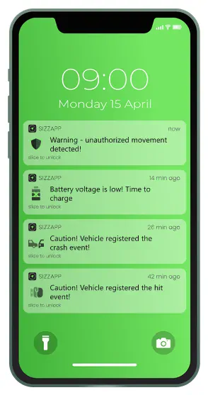 Inteligentní 4G GPS lokátor s doživotně bezplatným provozem - SIZZAPP