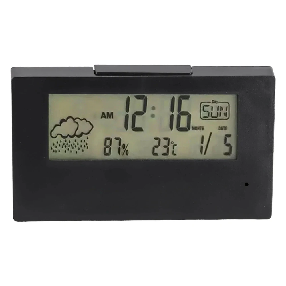 Skrytá Full HD IP kamera v hodinách s meteostanicí - SW03