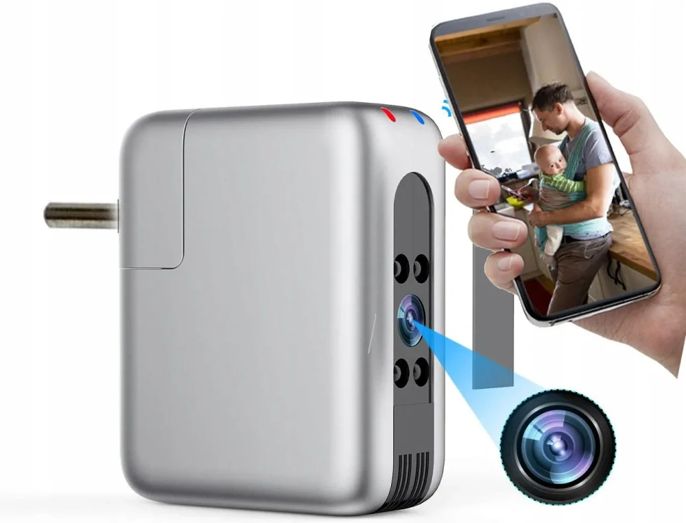 Skrytá Full HD WiFi kamera v USB adaptéru - B22