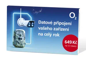 Datová SIM O2 - 15GB na celý rok za 649,-Kč