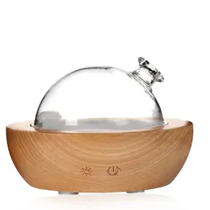 Dřevěný aroma difuzér s bluetooth reproduktorem a IP odposlechem Hompp