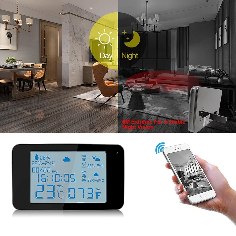 Skrytá IP kamera v meteorologické stanici - WS06