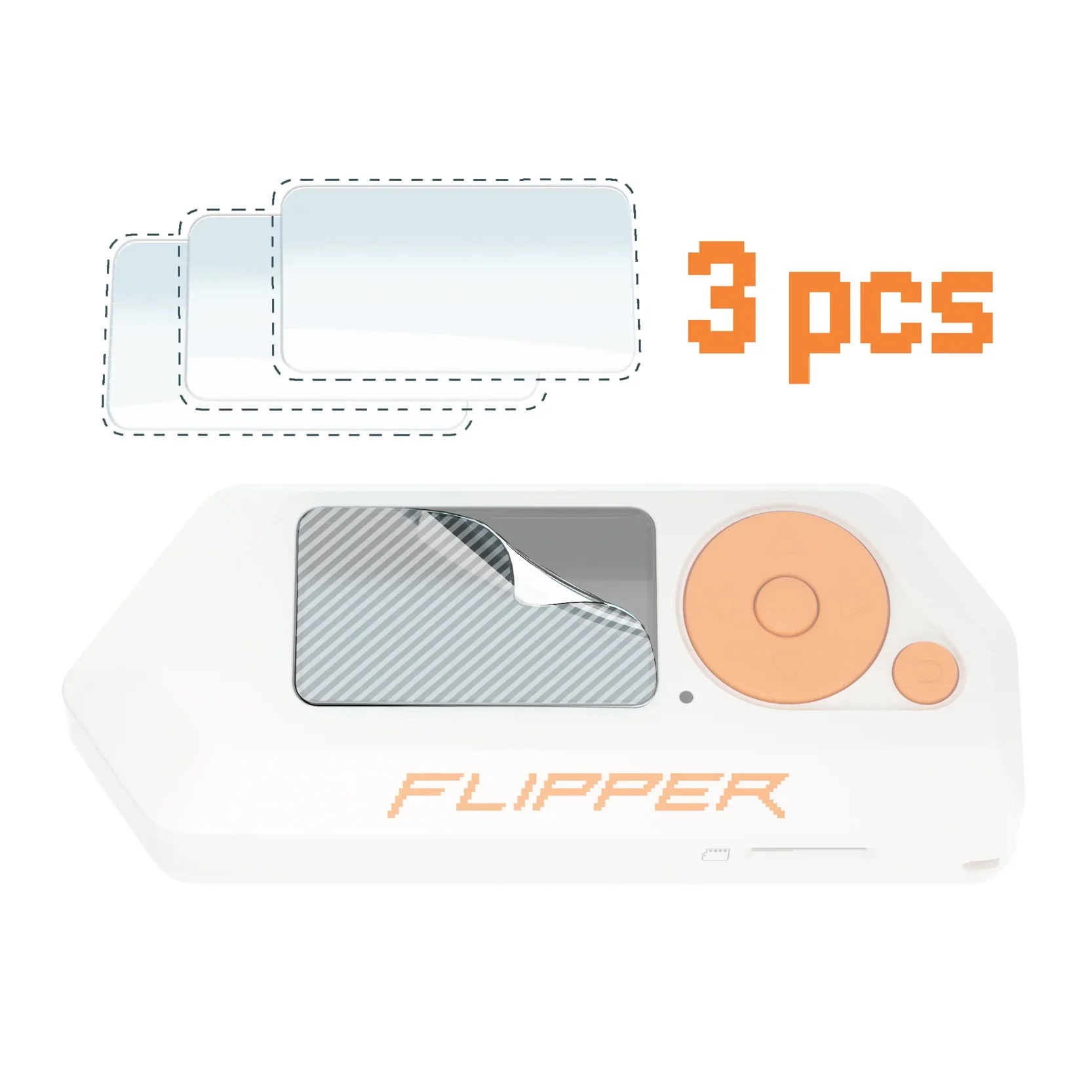 Ochranná folie na Flipper Zero - 3ks