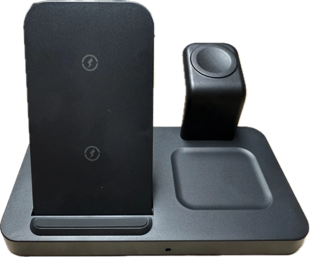 3v1 bezdrátová nabíječka se skrytou Full HD WiFi kamerou - CHF22