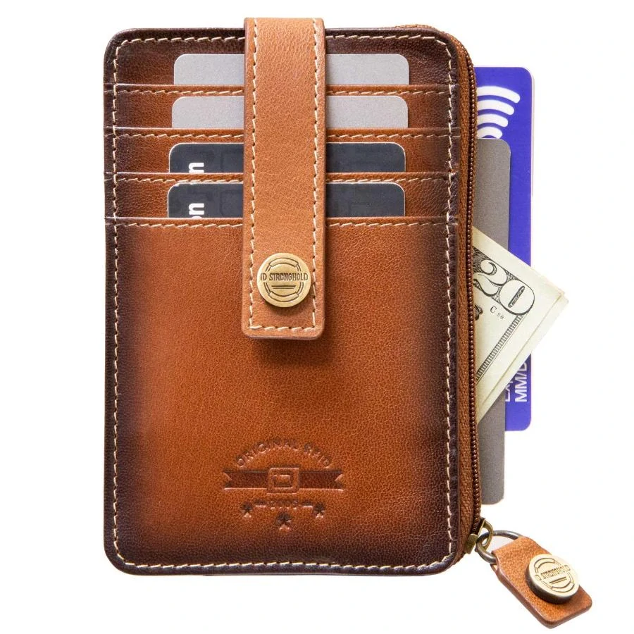 RFID kožená peněženka Mini - IDSH7054-abrn