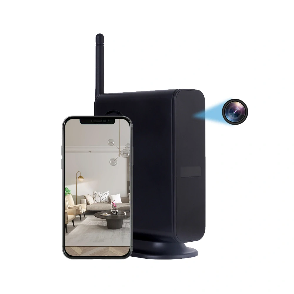 Skrytá IP kamera ve WiFi routeru s roční výdrží - LS009