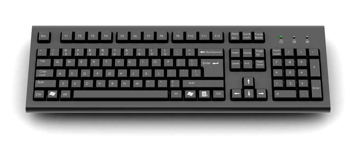 AirDrive Forensic Keylogger Pro v klávesnici