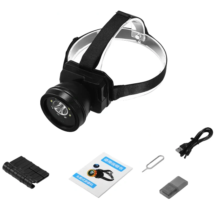 LED čelovka se zabudovanou Full HD kamerou - KS901