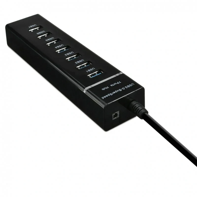 USB hub se 7 porty a skrytou Full HD WiFi kamerou - HUB01