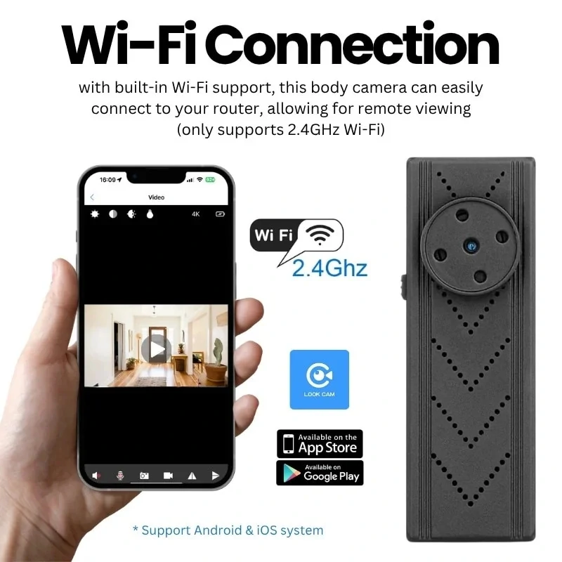 Špionážní WiFi kamera ukrytá v knoflíku - BT02
