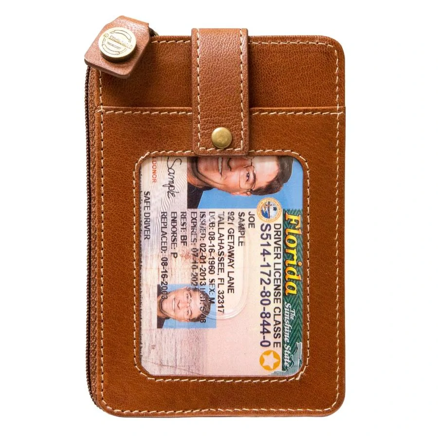 RFID kožená peněženka Mini - IDSH7054-abrn
