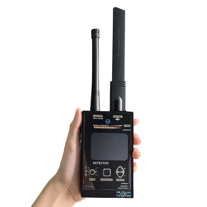 Multifunkční detektor odposlechů, kamer a GPS lokalizátorů - X11