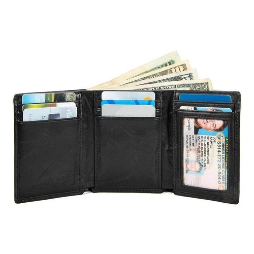 RFID stínící kožená peněženka - kůže Western