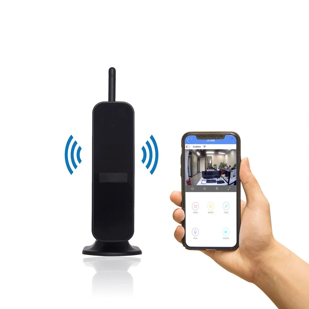 Skrytá IP kamera ve WiFi routeru s roční výdrží - LS009