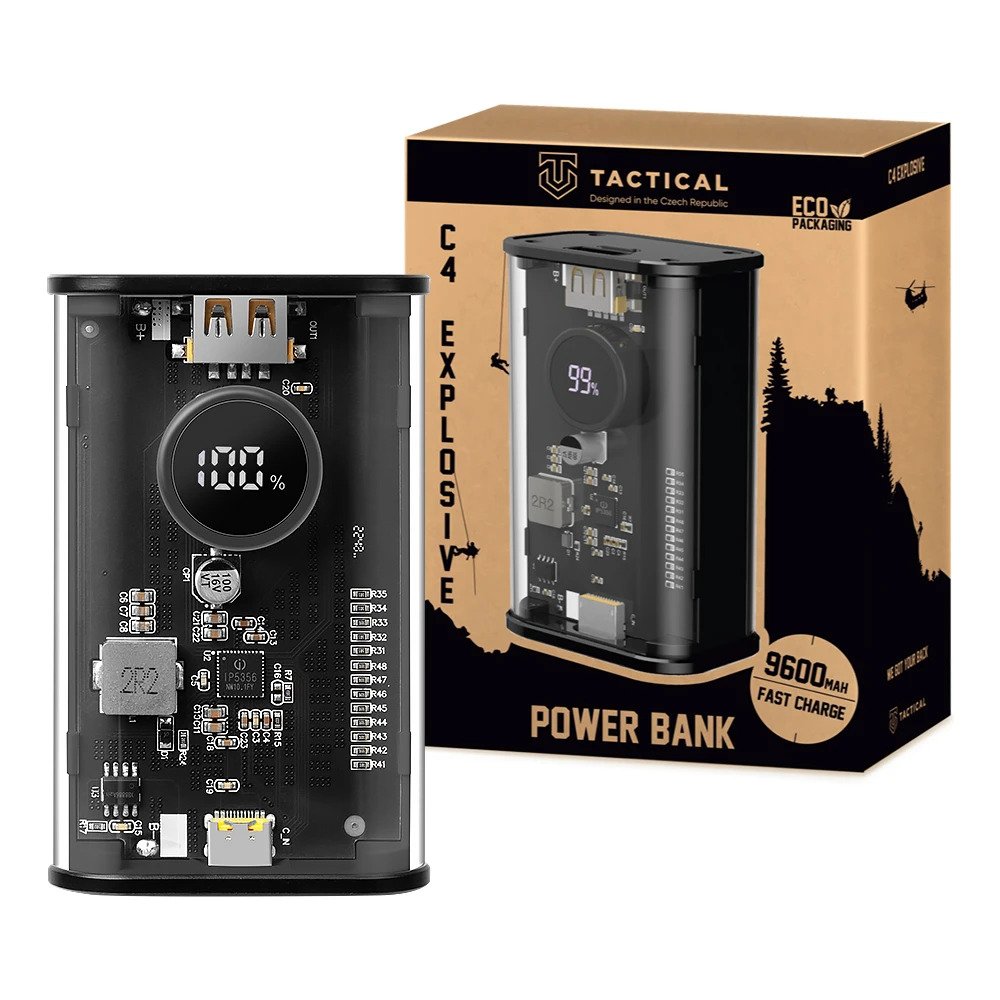 Powerbanka s GSM odposlechem a GPS lokátorem Tactical C4 Explosive - 9600mAh