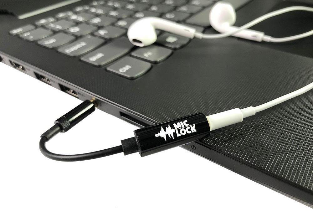 Blokátor mikrofonu Mic-Lock 3.5mm s funkcí Soundpass