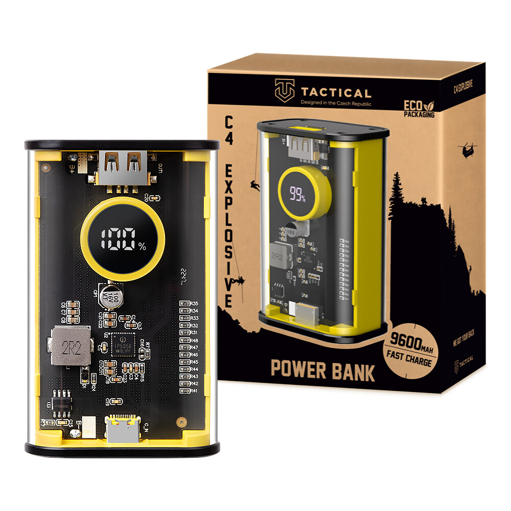 Powerbanka s GSM odposlechem a GPS lokátorem Tactical C4 Explosive - 9600mAh