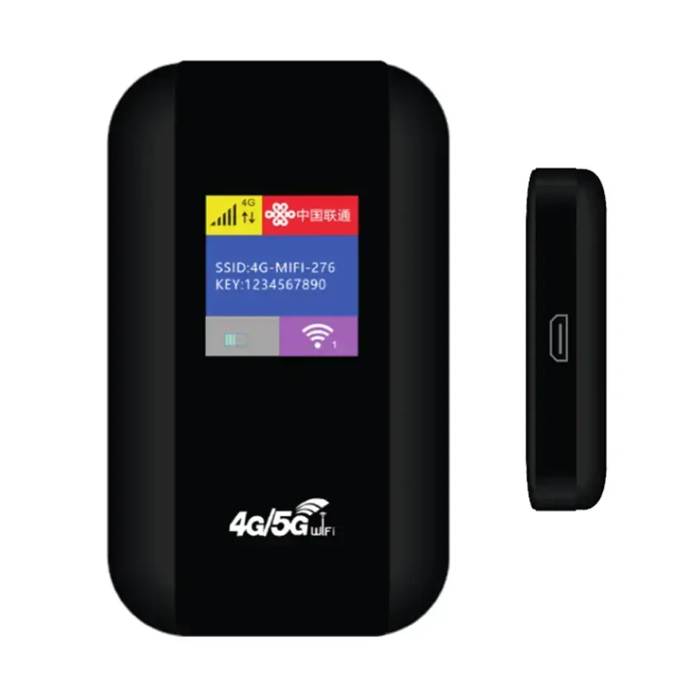 4G LTE mobilní WiFi hotspot s displejem + datová SIM zdarma
