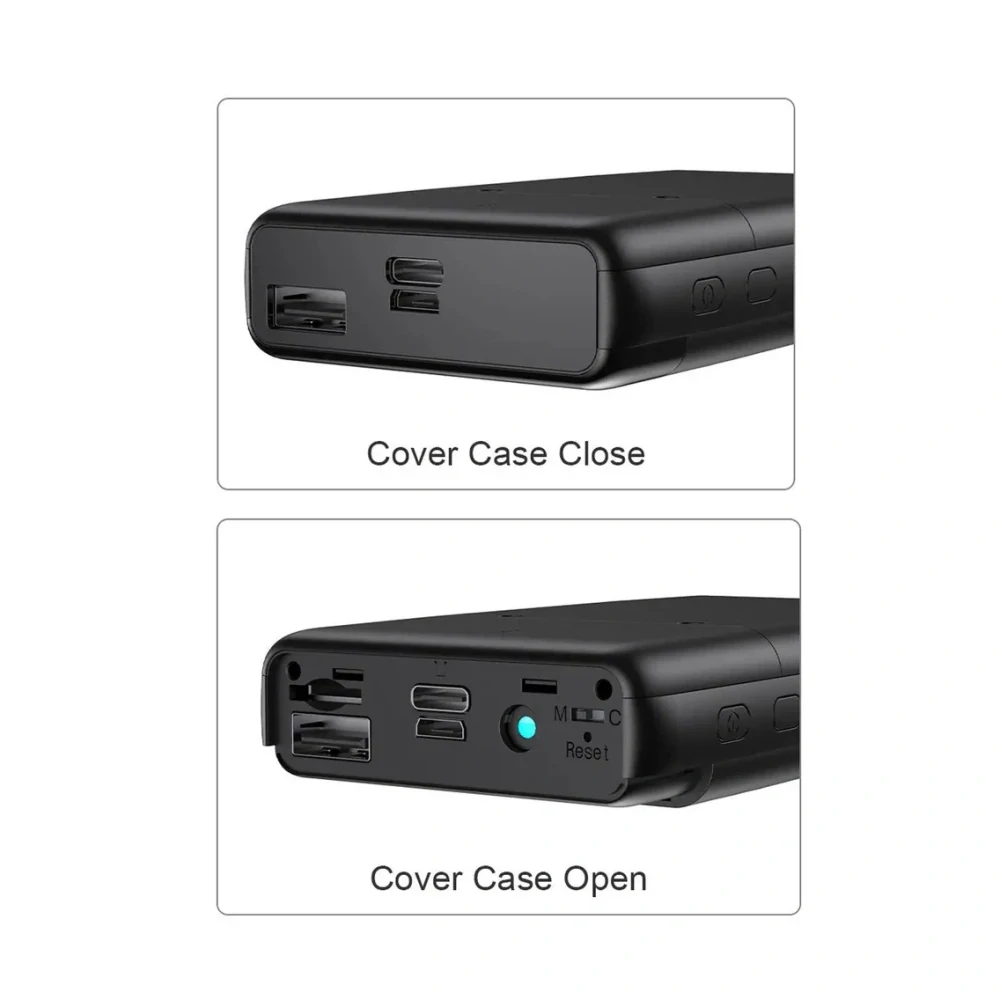 Špionážní 4K WiFi kamera ukrytá v power bance - SW-906