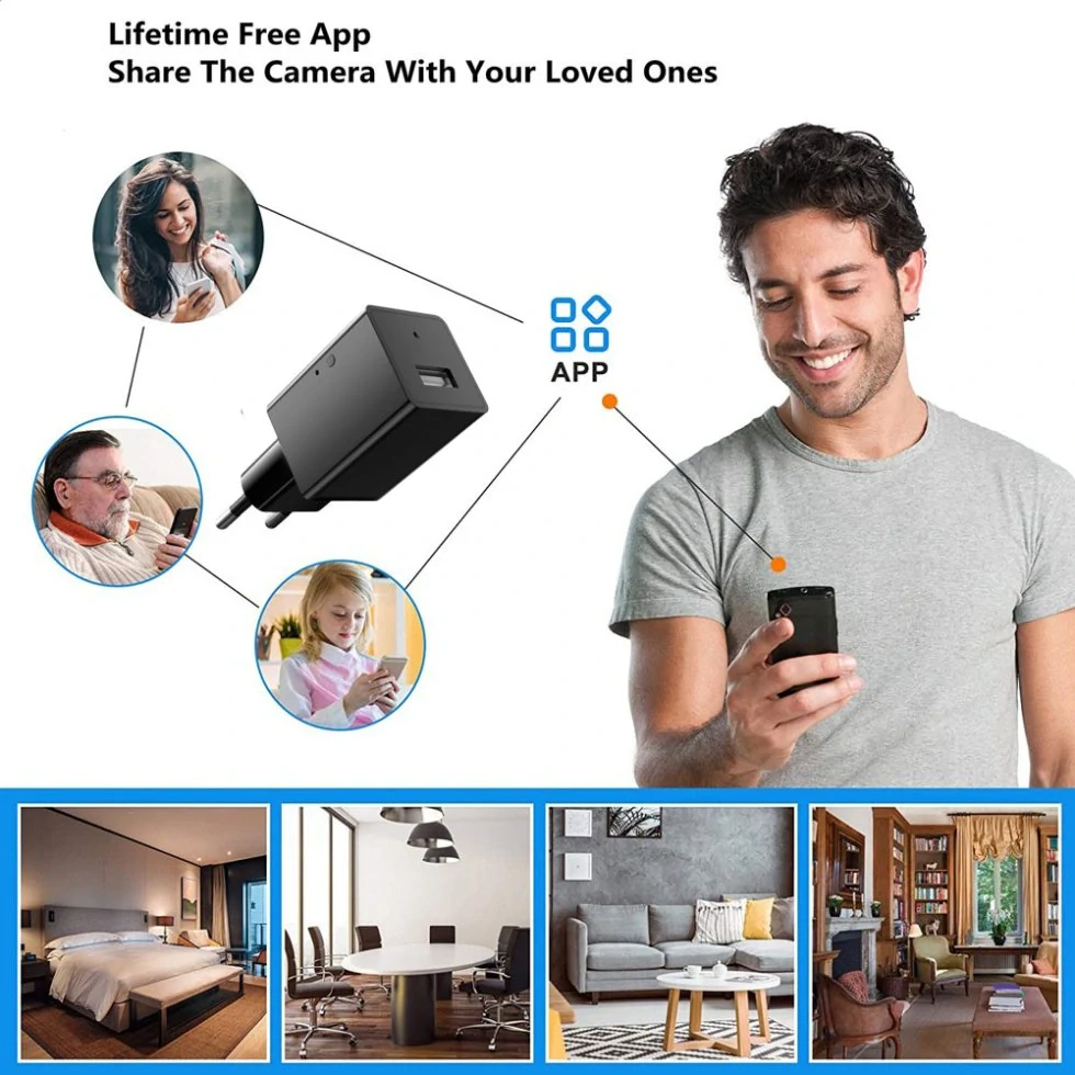 USB adaptér se skrytou Full HD WiFi kamerou - VD05