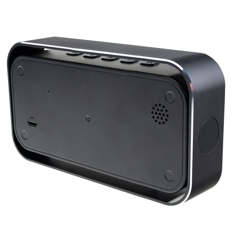 Budík se skrytou 4K WiFi kamerou - KP09