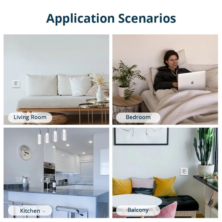 Elektrická zásuvka se skrytou Full HD WiFi kamerou - PQ541