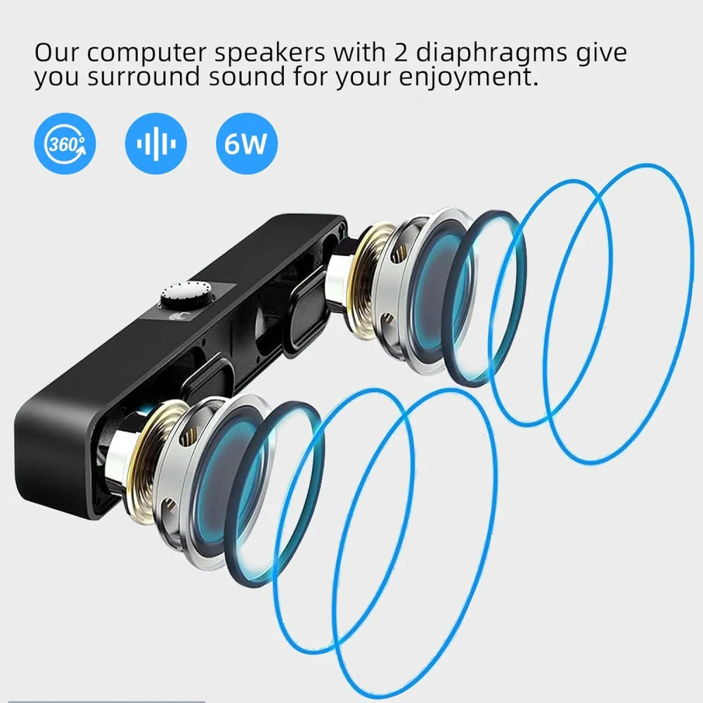 Bluetooth soundbar s dokonale skrytou Full HD WiFi kamerou - WF-YX63