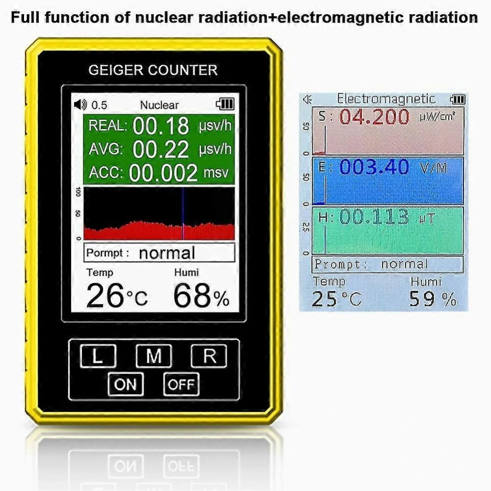 Detektor radiace a elektromagnetického záření - XR3 Pro