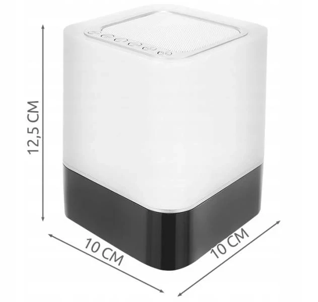 Multifunkční LED lampa s Bluetooth reproduktorem a budíkem - DY-28