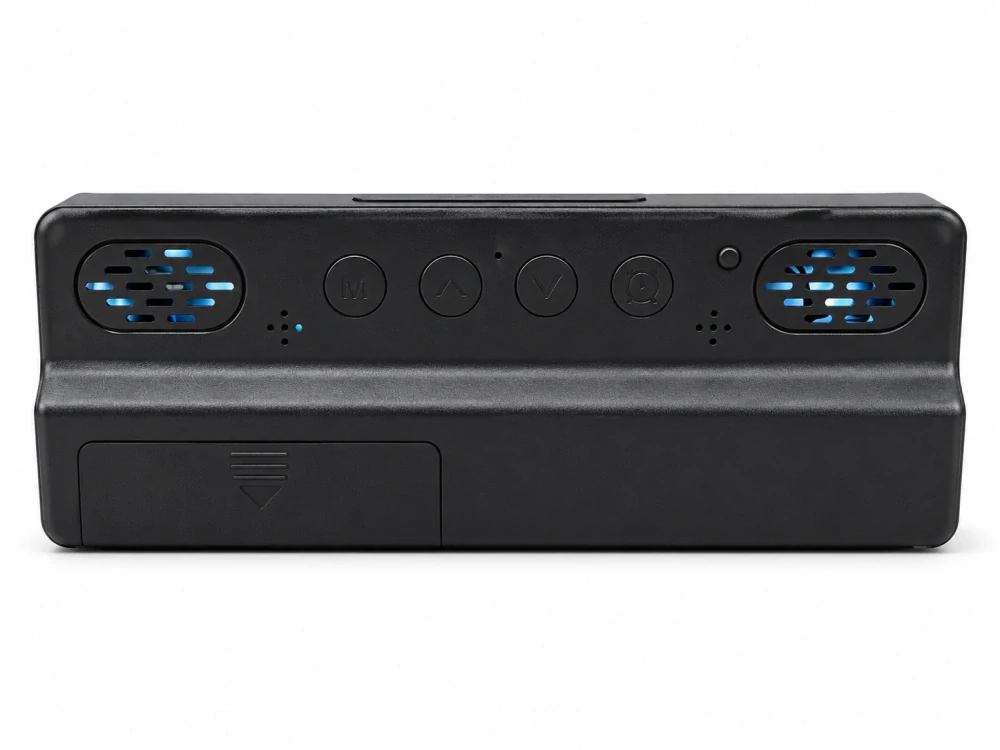 Digitální hodiny s budíkem a skrytou Full HD WiFi kamerou - AC808