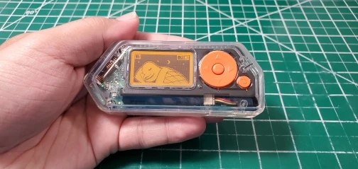 Průhledné tělo pro Flipper Zero