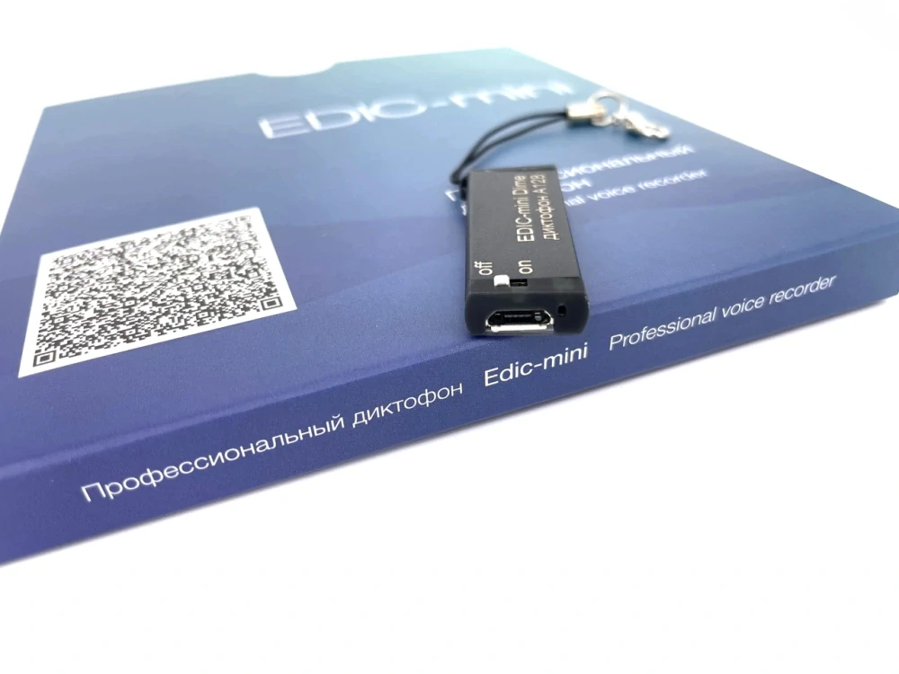 Profesionální digitální diktafon EDIC-mini Dime - A128