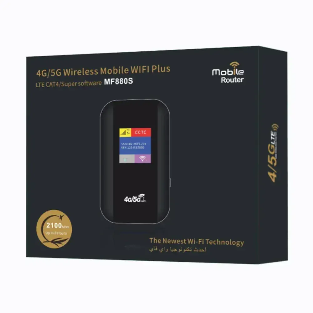 4G LTE mobilní WiFi hotspot s displejem + datová SIM zdarma