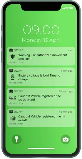 Inteligentní 4G GPS lokátor do OBD s doživotně bezplatným provozem - SIZZAPP