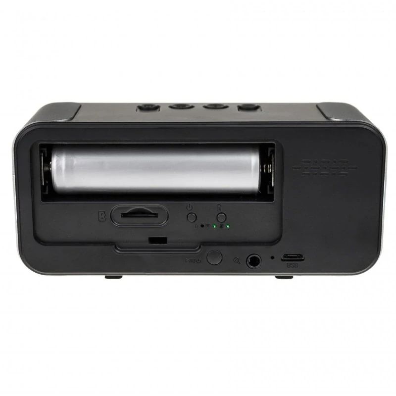 Bluetooth budík se skrytou 4K WiFi kamerou - KP04